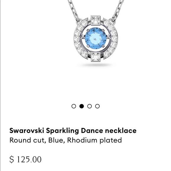 Swarovski Sparkling Dance Necklace and Bangle Set - Picture 4 of 8